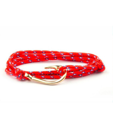 Vikings gold plated hook bracelet