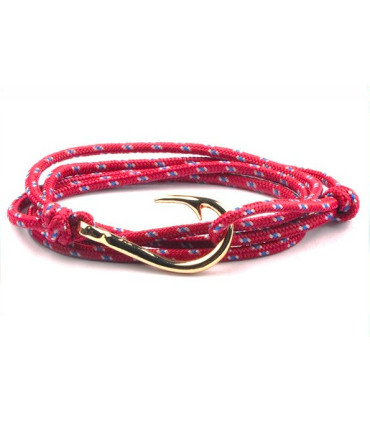 Vikings gold plated hook bracelet