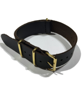 Leather NATO strap GLN172