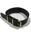 Leather NATO strap GLN172