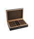 Elie Bleu - "Classic" box in ebony for 8 watches and 20 cufflinks