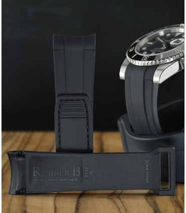 Rubber B Velcro Series - V113 Black