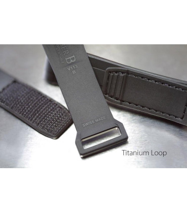 Rubber B Velcro Series - V113CD Black