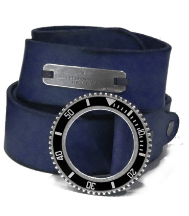 Speedometer Official Blue leather Belt