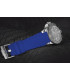 Rubber B strap Blue M207