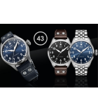 IWC PILOT CHRONO 43MM (21mm lug space)