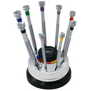 Set of 9 watchmakers screwdrivers - watchmaking tool