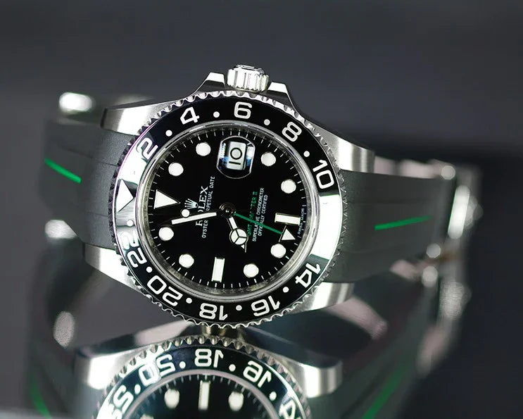 RubberB M103CD Black/Green Strap - view 3