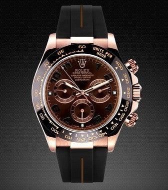RubberB M101 Black/Brown Strap - view 5
