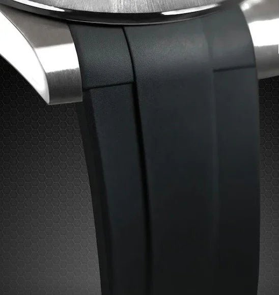 RubberB M106CD Black with buckle Strap - view 5
