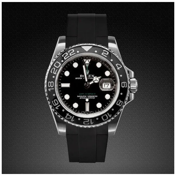 RubberB M106CD Black with buckle Strap - view 6