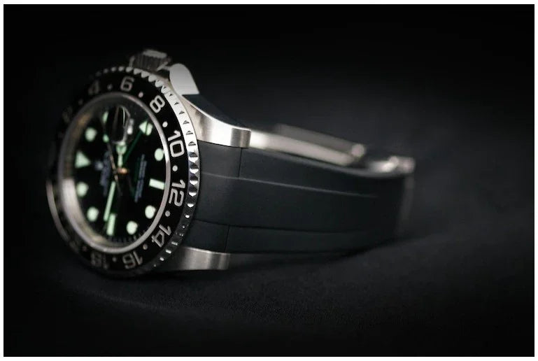 RubberB M106CD Black with buckle Strap - view 8
