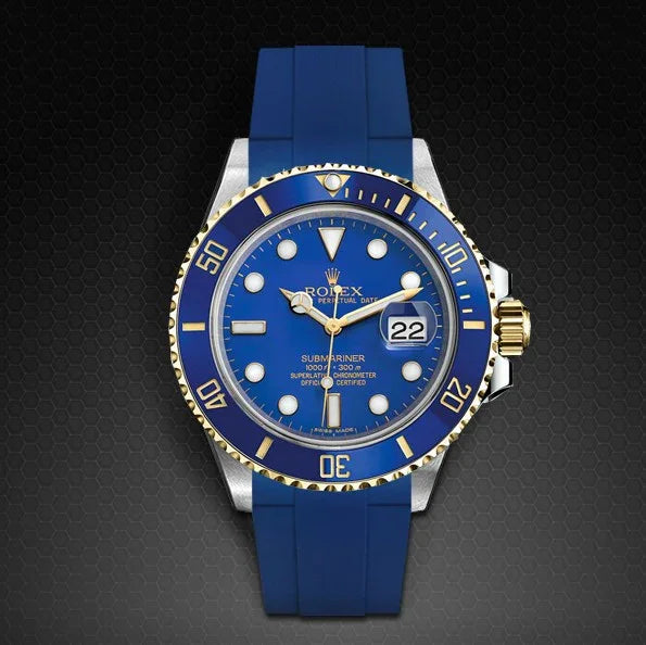 RubberB M106 Blue with buckle Strap - view 4