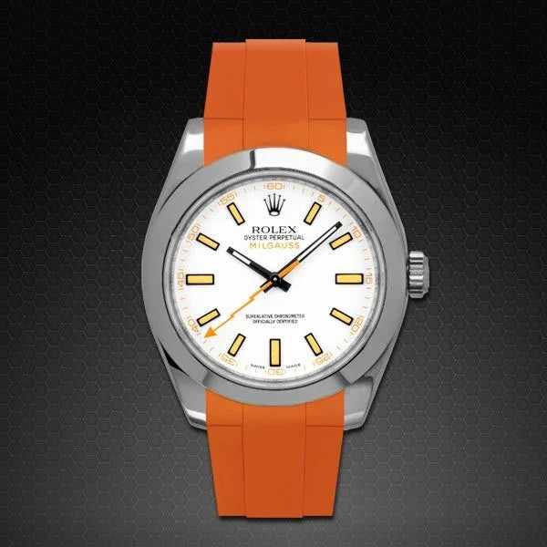 Rubber B Strap M115 Orange - detail