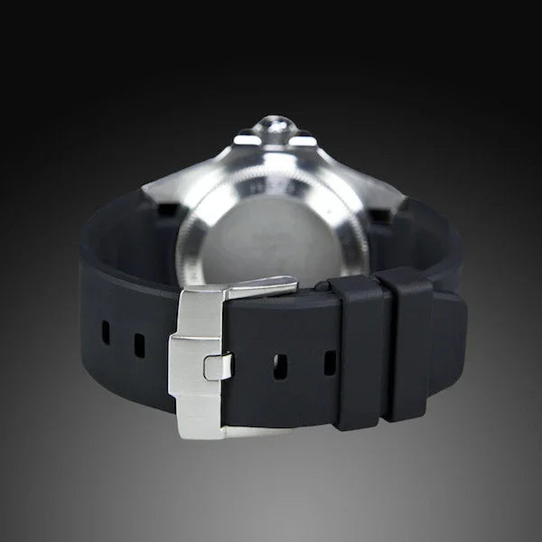 RubberB M107 Black with buckle Strap - view 3