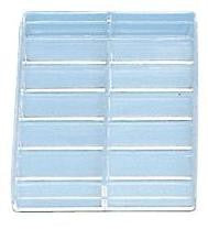 Plastic Box for assortment with 12 divisions