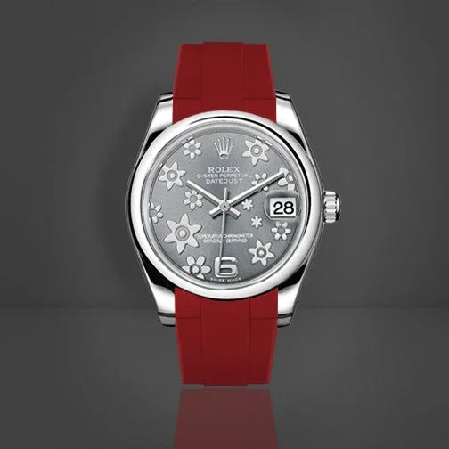 Rubber B Strap M216 Red - detail