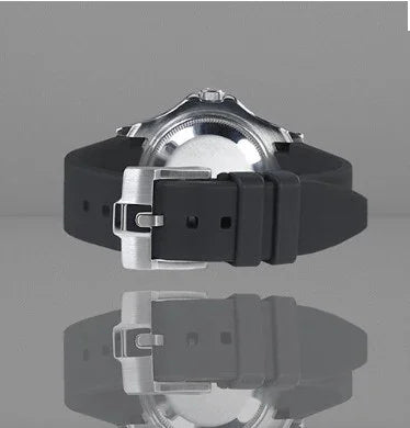 Rubber B Strap M317 Black with buckle - view 3