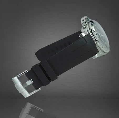 RubberB Strap P210 Luminor 44 mm Black - view 3