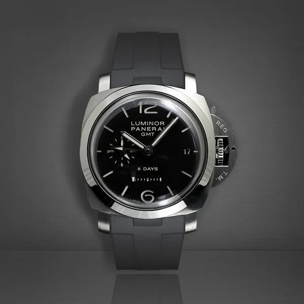 RubberB Strap P220 Luminor 44 mm Black - detail