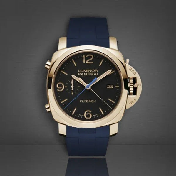 RubberB Strap P220 Navy Luminor 44 mm 1950 Type I - detail
