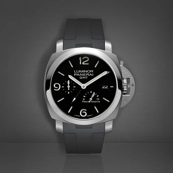 RubberB Strap P230 Black Luminor 44 mm 1950 Type II - detail
