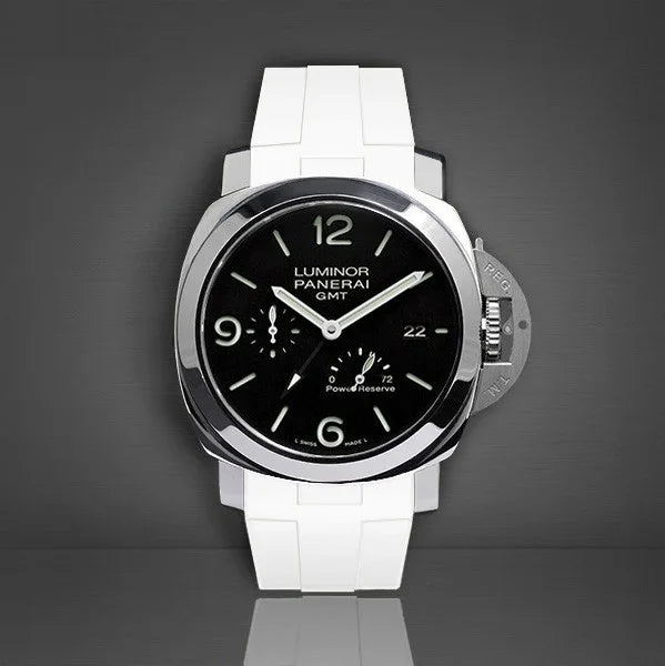 RubberB Strap P230 White Luminor 44 mm 1950 Type II - detail