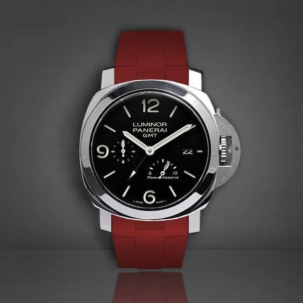 RubberB Strap P230 Red Luminor 44 mm 1950 Type II - detail