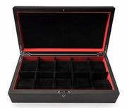 KronoKeeper Black Ash 10 Watch Box - watch box