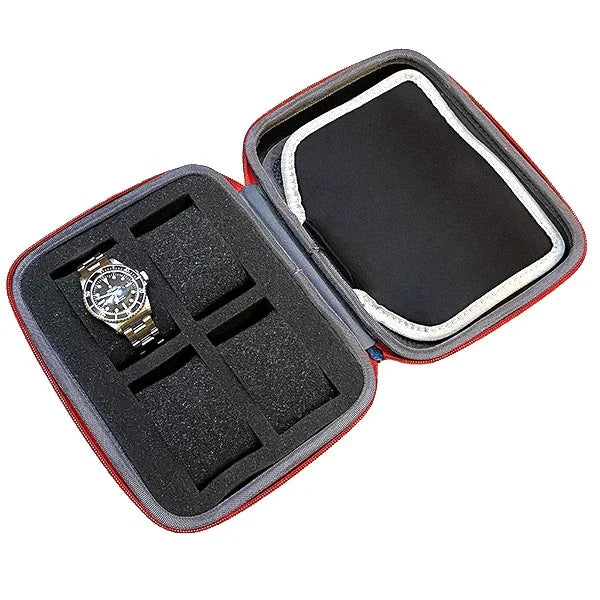KronoKeeper Travel Case for 4 watches - watch travel case
