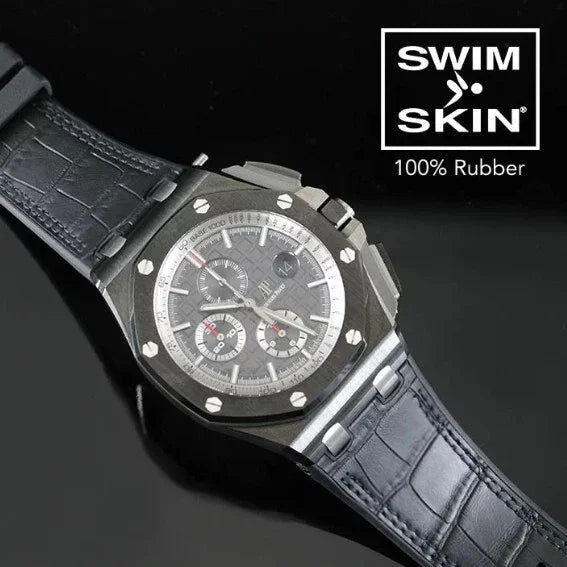 RubberB Sailcloth SwimSkin APC44 Black Strap - detail