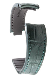 R-Strap - Alligator strap for Rolex - Green