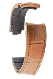 R-Strap - Alligator strap for Rolex - Light brown