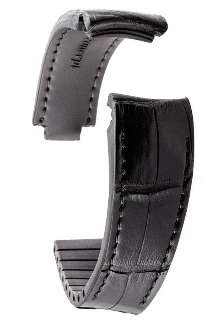 R-Strap - Alligator strap for Rolex - Black