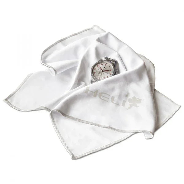 HELI superfine microfibre watch cleaning cloth - detail