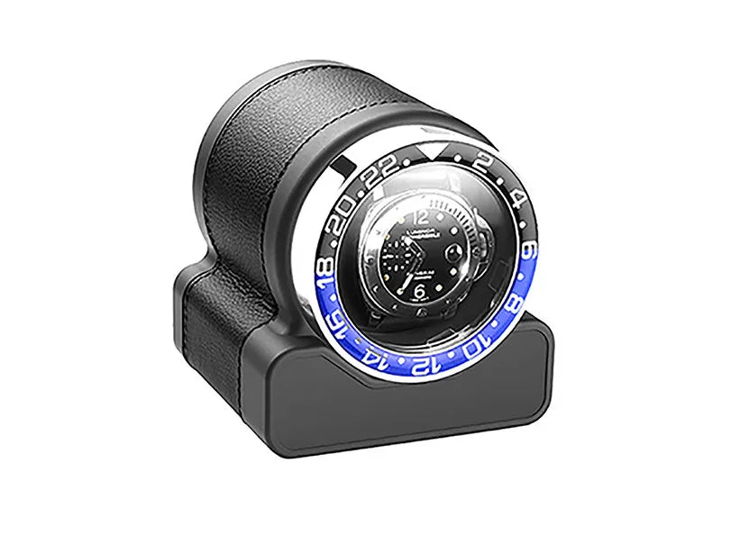 Rotor One by Scatola Del Tempo - Black/Blue - detail