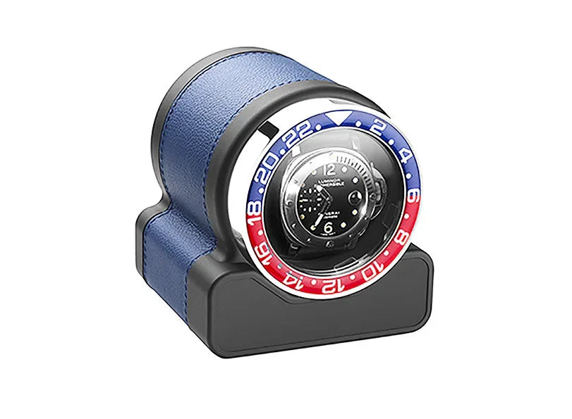 Rotor One by Scatola Del Tempo - Blue/Red - automatic watch winder