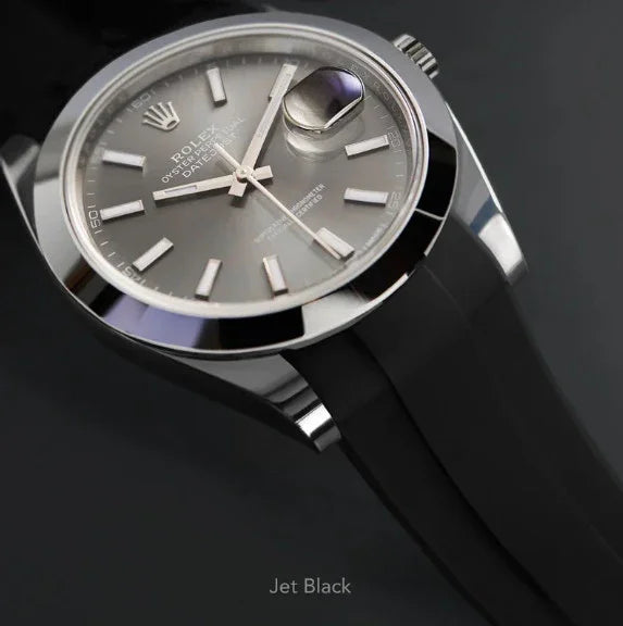 RubberB M141 Black with buckle Strap - detail
