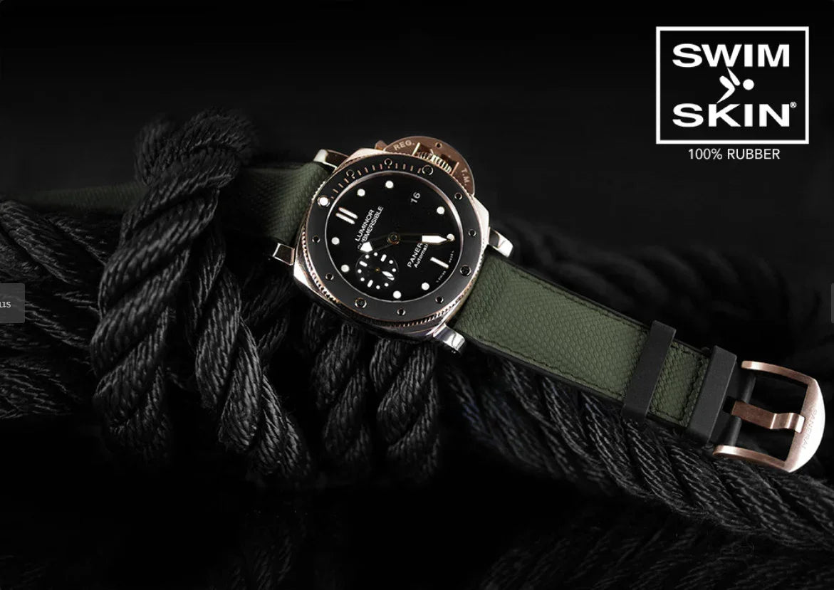 RubberB Ballistic SwimSkin PS24 Military Green Strap - view 3