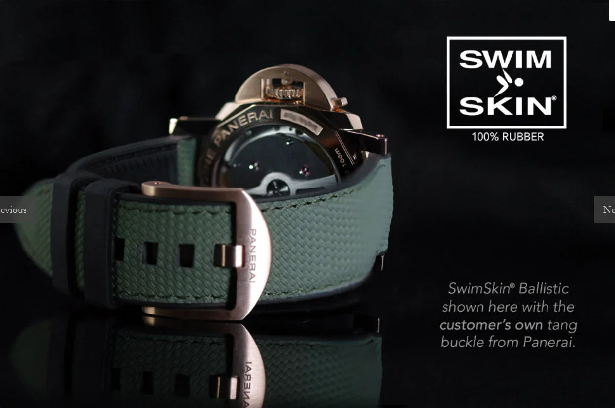 RubberB Ballistic SwimSkin PS24 Military Green Strap - view 4