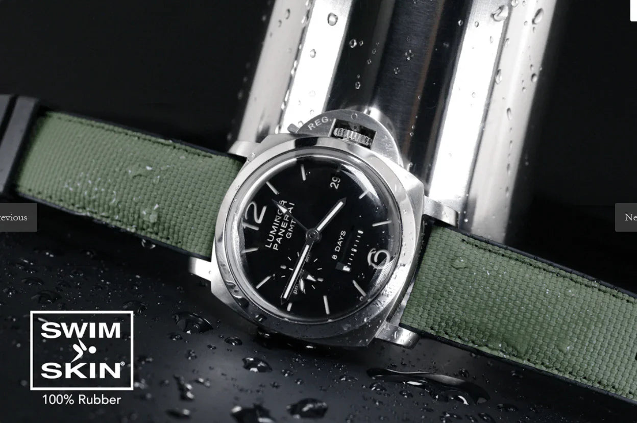 RubberB Ballistic SwimSkin PS24 Military Green Strap - view 7