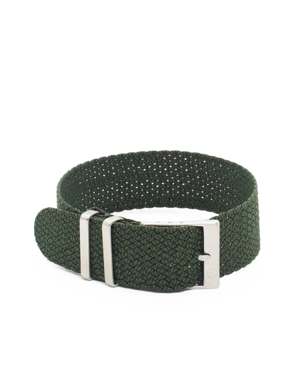 Kronokeeper Perlon strap - Green - NATO nylon watch strap