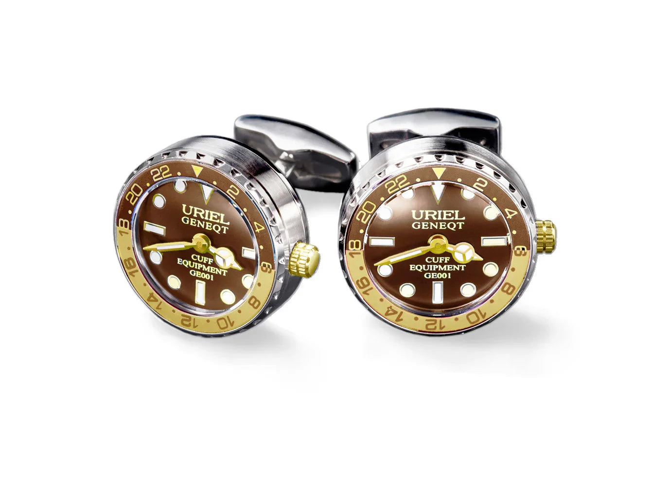 UG GMT Cufflinks - Rootbeer - watch accessory
