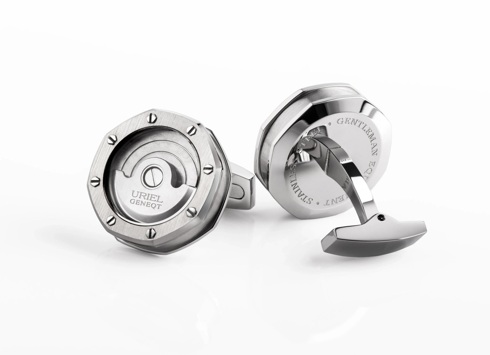 UG Octa Cufflinks - Steel - watch accessory