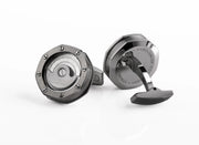 UG Octa Cufflinks - Gun Metal - watch accessory