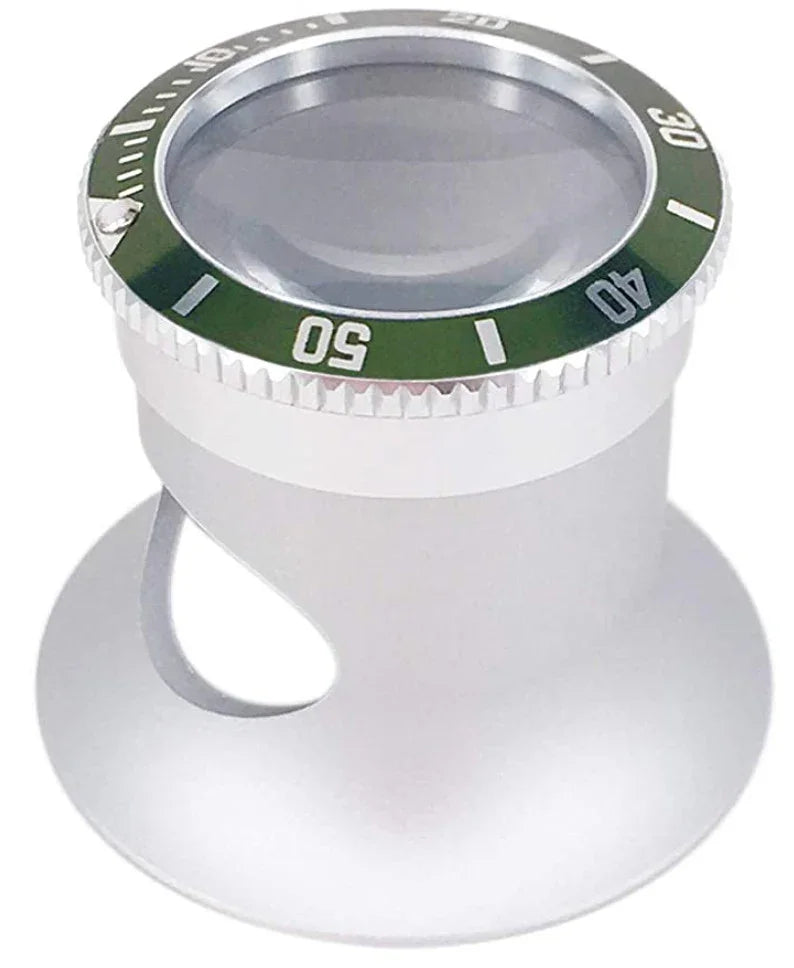 Watchmakers Loupe 10x - Green SUB - watchmaking tool