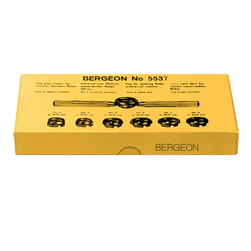 Bergeon case back opener for Rolex and Tudor - watchmaking tool