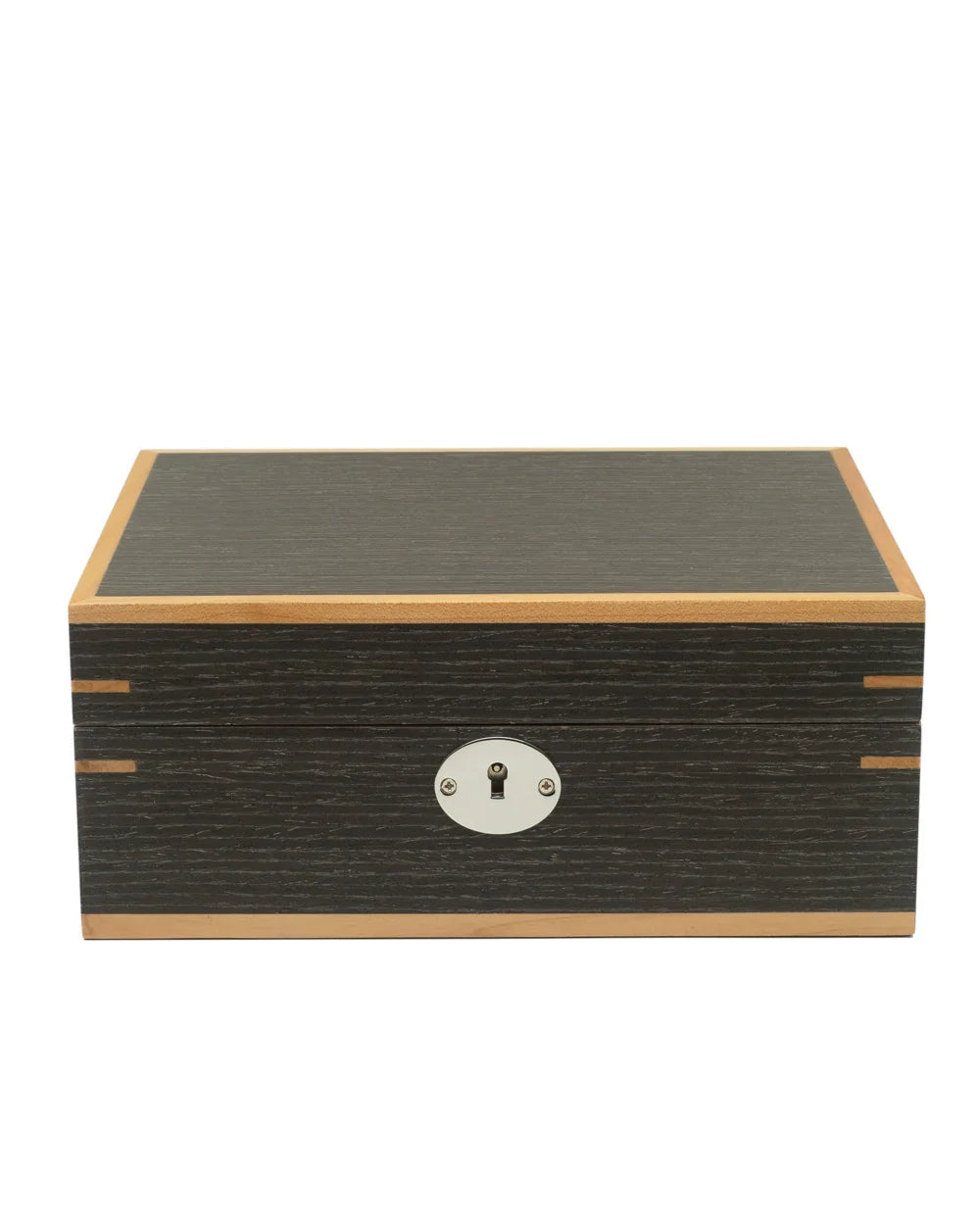 Clipperton 6 watch box in grey wood - detail