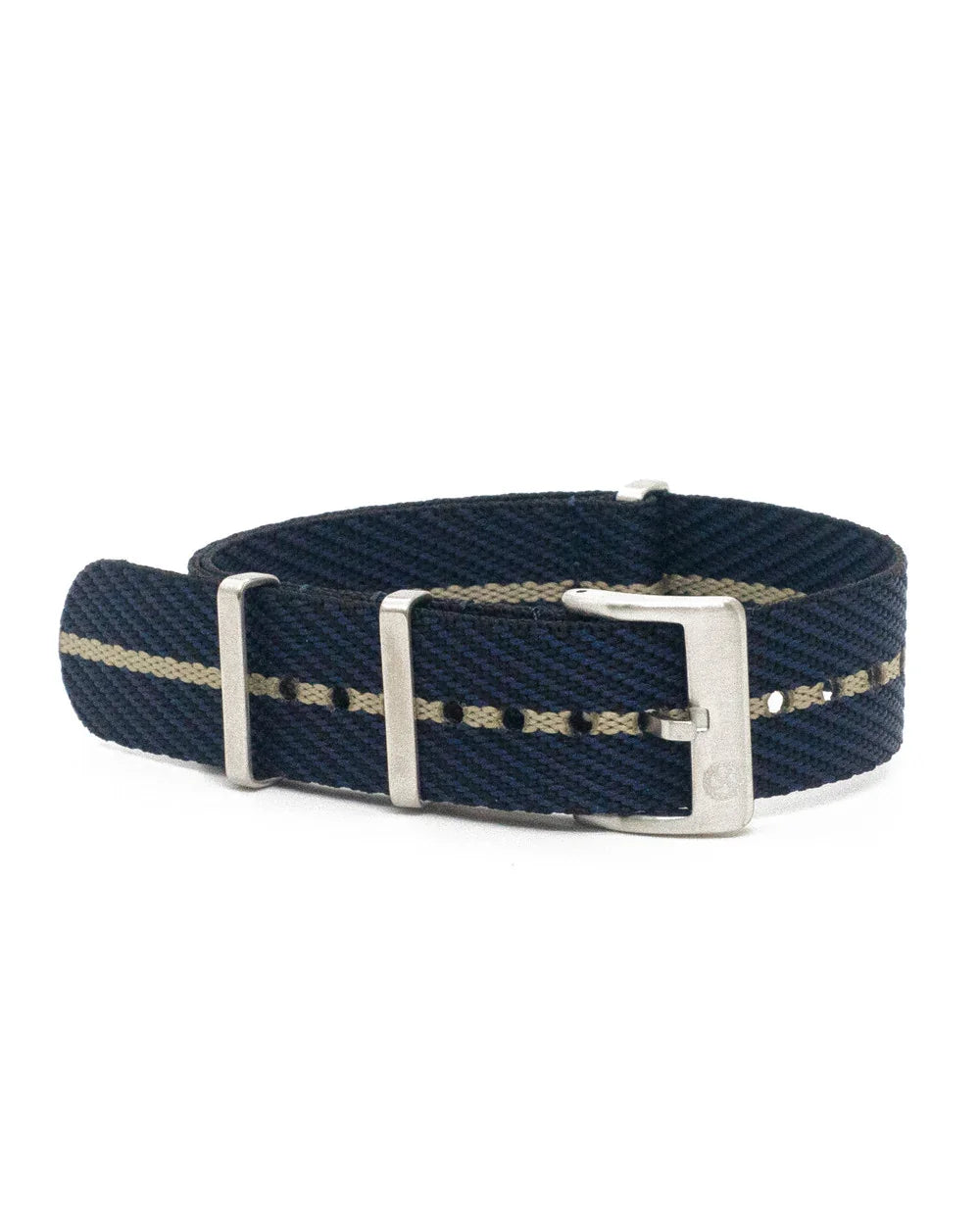 Premium NATO watch strap - Black/Navy/Khaki - NATO nylon watch strap