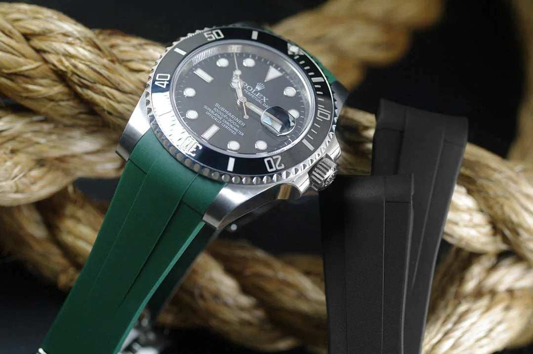 RubberB M104 Pine Green Strap - view 5